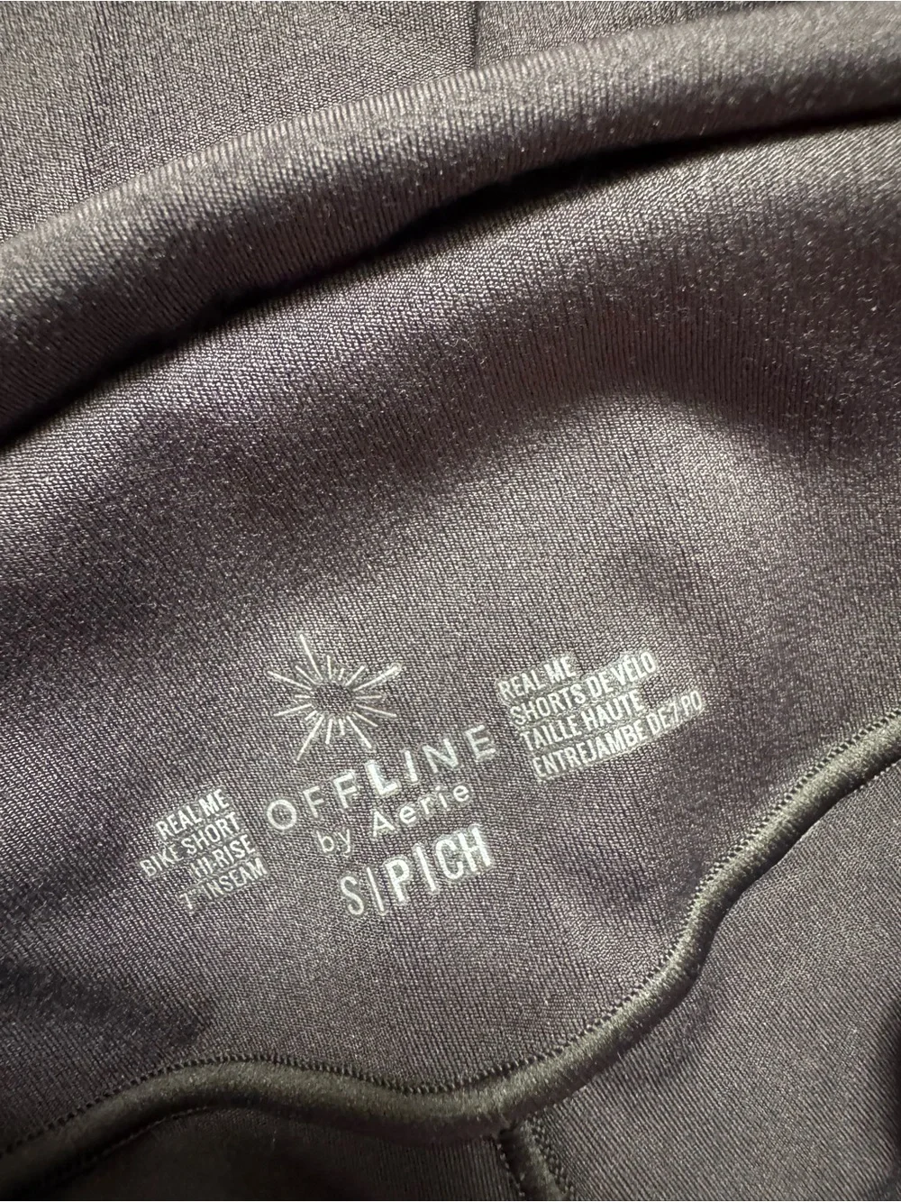 Offline by Aerie High Rise Bike Shorts with Side Pockets Size Small